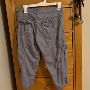 UNIONBAY Light Gray Capris for Women